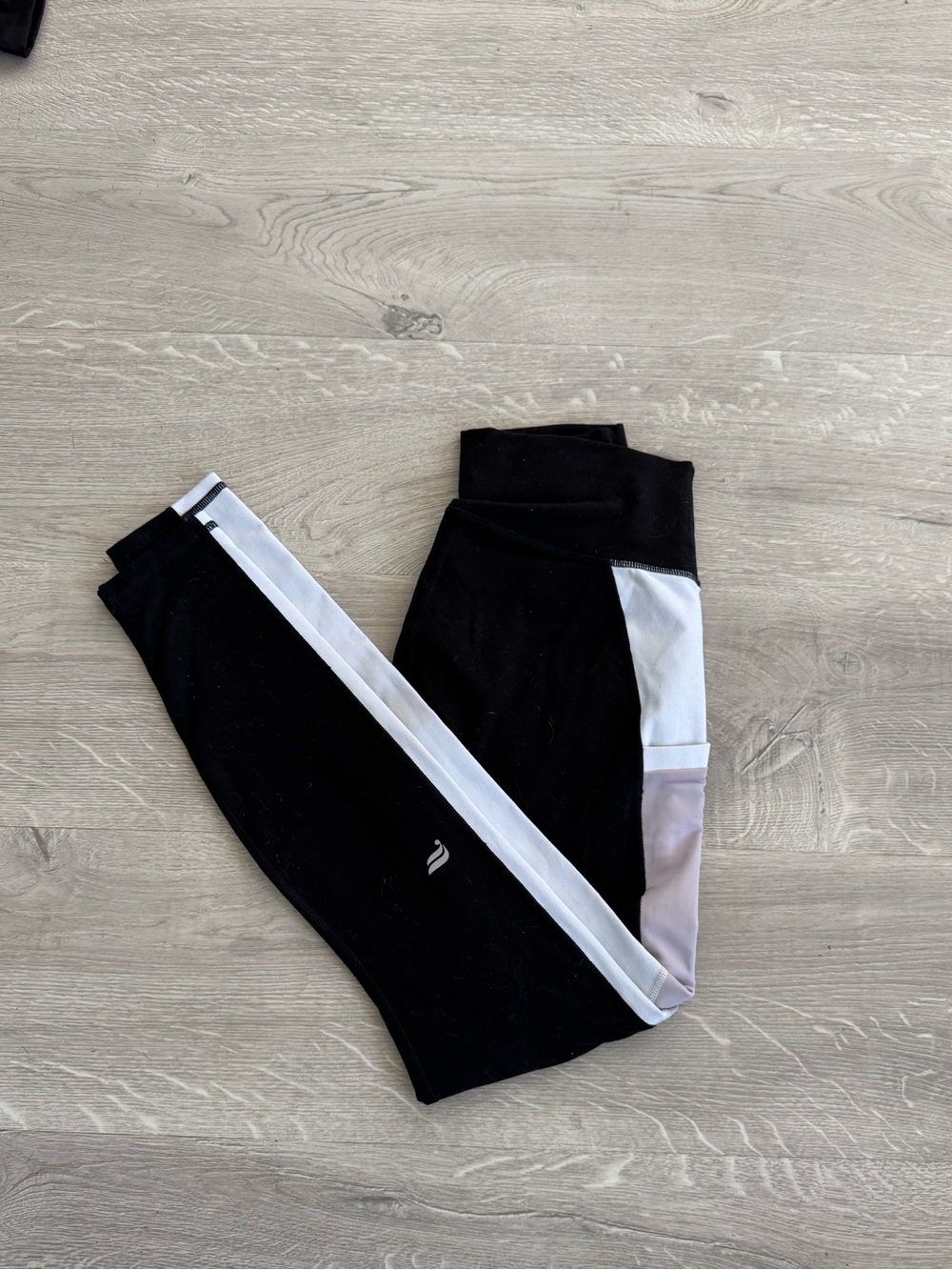 Black and White Athletic Leggings